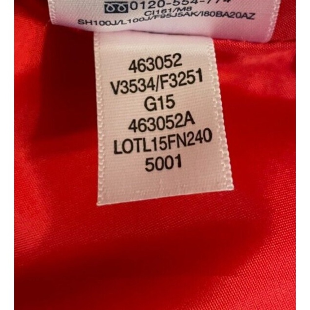 NEW Lands' End Women's Quilted DOWN VEST Red Plaid Full Zip Size Large Insulated - Picture 6 of 6